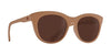 SPY BOUNDLESS Sunglasses | Size 53 / Matte Nude / Happy Brown