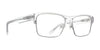 SPY BRODY 50/50 Eyeglasses / Crystal Matte Silver / Size 57