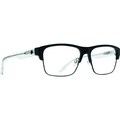 SPY BRODY 50/50 Eyeglasses Matte Black Gloss Crystal