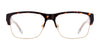 SPY BRODY 50/50 Eyeglasses / Dark Tort Crystal / Size 57