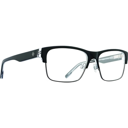 SPY BRODY 50/50 Eyeglasses Black Clear Gunmetal