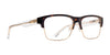 SPY BRODY 50/50 Eyeglasses / Dark Tort Crystal / Size 59