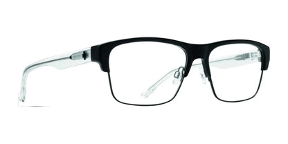 SPY BRODY 50/50 Eyeglasses Matte Black Gloss Crystal