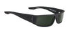 SPY COOPER Sunglasses / Soft Matte Black / Happy Boost Polar Black Mirror / Size 59