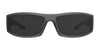 SPY COOPER Sunglasses / Soft Matte Black / Happy Boost Polar Black Mirror / Size 59