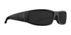SPY COOPER Sunglasses / Matte Black / Happy Gray Green Polar / Size 64