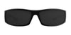 SPY COOPER XL Sunglasses | Size 64 / Matte Black / Happy Gray Green