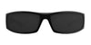 SPY COOPER Sunglasses / Soft Matte Black / Happy Boost Polar Black Mirror / Size 59