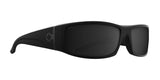 SPY COOPER XL Sunglasses Soft Matte Black / Happy Boost Polar Black Mirror