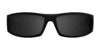 SPY COOPER Sunglasses / Soft Matte Black / Happy Boost Polar Black Mirror / Size 59