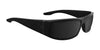 SPY COOPER Sunglasses / Soft Matte Black / Happy Boost Polar Black Mirror / Size 59