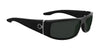 SPY COOPER Sunglasses / Soft Matte Black / Happy Boost Polar Black Mirror / Size 59