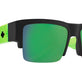 Soft Matte Black Translucent Green