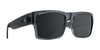 SPY CYRUS Sunglasses | Size 58 / Translucent Gunmetal / Happy Gray Gunmetal Spectra Mirror
