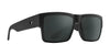 SPY CYRUS Sunglasses | Size 58 / Soft Matte Black / Happy Boost Polar Black Mirror