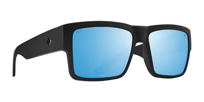 SPY CYRUS Sunglasses Matte Black / Happy Boost Bronze Polar Ice Blue Spectra Mirror