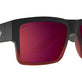 Soft Matte Black Red Plum Fade