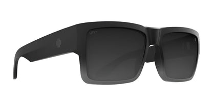 SPY CYRUS Sunglasses Soft Matte Black Fade / Happy Gray Green Black Mirror
