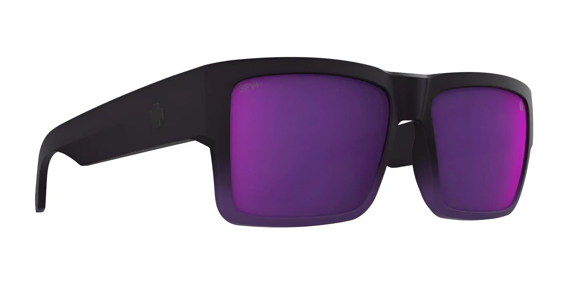 SPY CYRUS Sunglasses Soft Matte Purple Fade / Happy Gray Green Dark Purple Spectra Mirror
