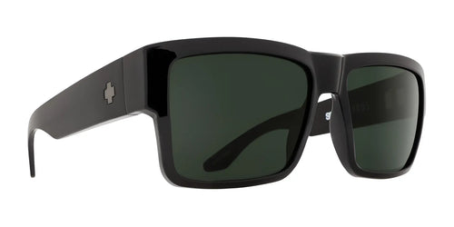 SPY CYRUS Sunglasses / Size 58 / Black / HD Plus Grey Green