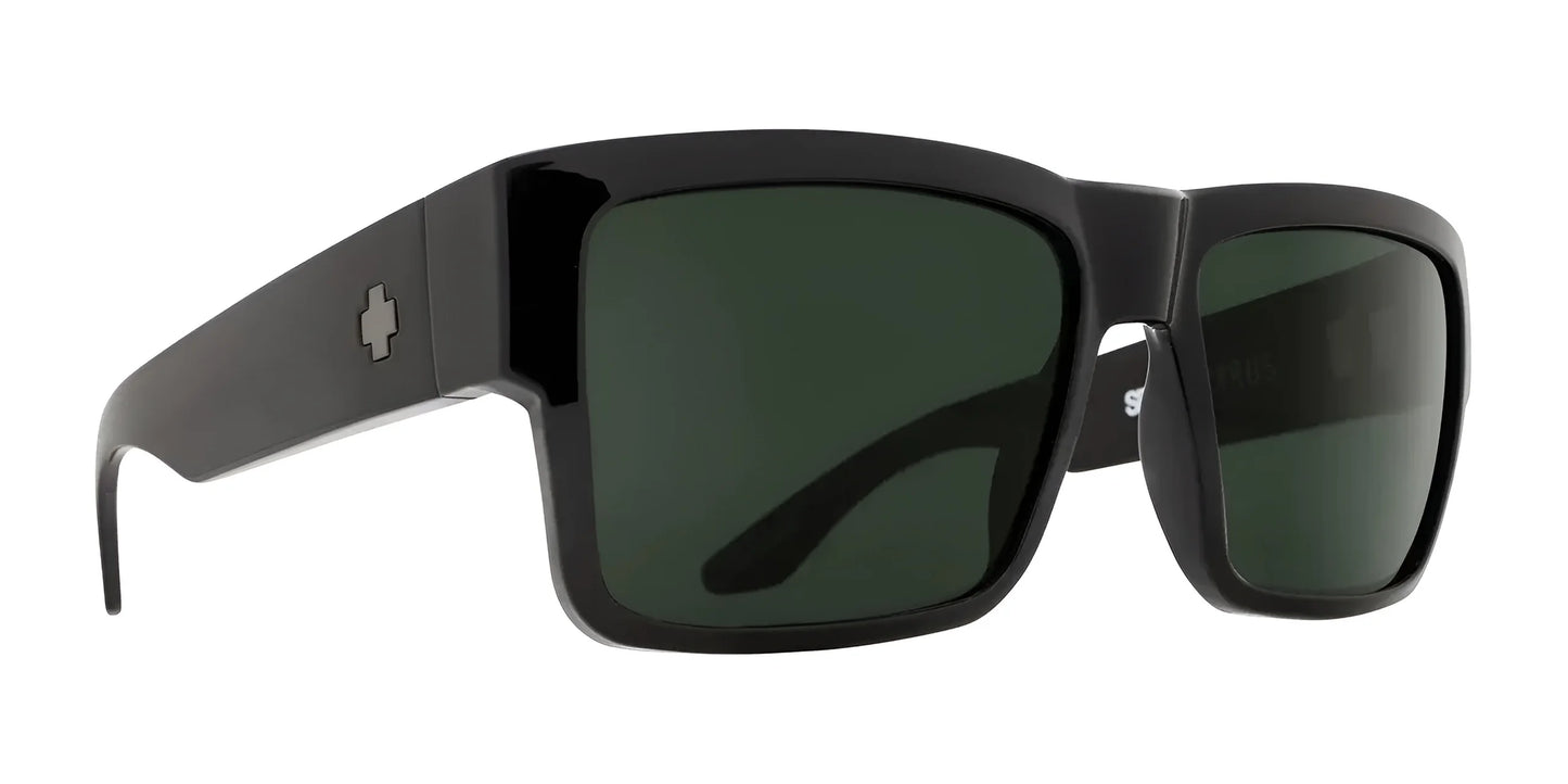 SPY CYRUS Sunglasses Black / HD Plus Grey Green