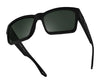 SPY CYRUS Sunglasses | Size 58 / Black / HD Plus Grey Green