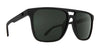 SPY CZAR Sunglasses | Size 59 / Matte Black / Happy Gray Green Polar