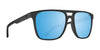 SPY CZAR Sunglasses | Size 59 / Matte Black / Happy Gray Green with Red Spectra Mirror