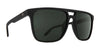 SPY CZAR Sunglasses | Size 59 / Soft Matte Black / Happy Gray Green