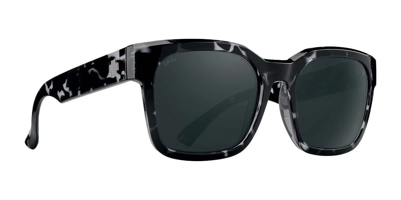 SPY DESSA Sunglasses Black Marble Tort / Happy