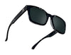 SPY DESSA Sunglasses | Size 56 / Translucent Dusty Olive / Happy Bronze Polar