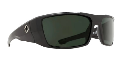 SPY Dirk Sunglasses Black / Happy Gray Green