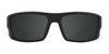 SPY DIRK Sunglasses | Size 64 / Soft Matte Black / Happy Boost Polar Black Mirror