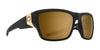 SPY DIRTY Mo 2 Sunglasses | Size 58 / 25th Anniv Black Gold Matte / Happy Bronze with Gold Spectra Mirror
