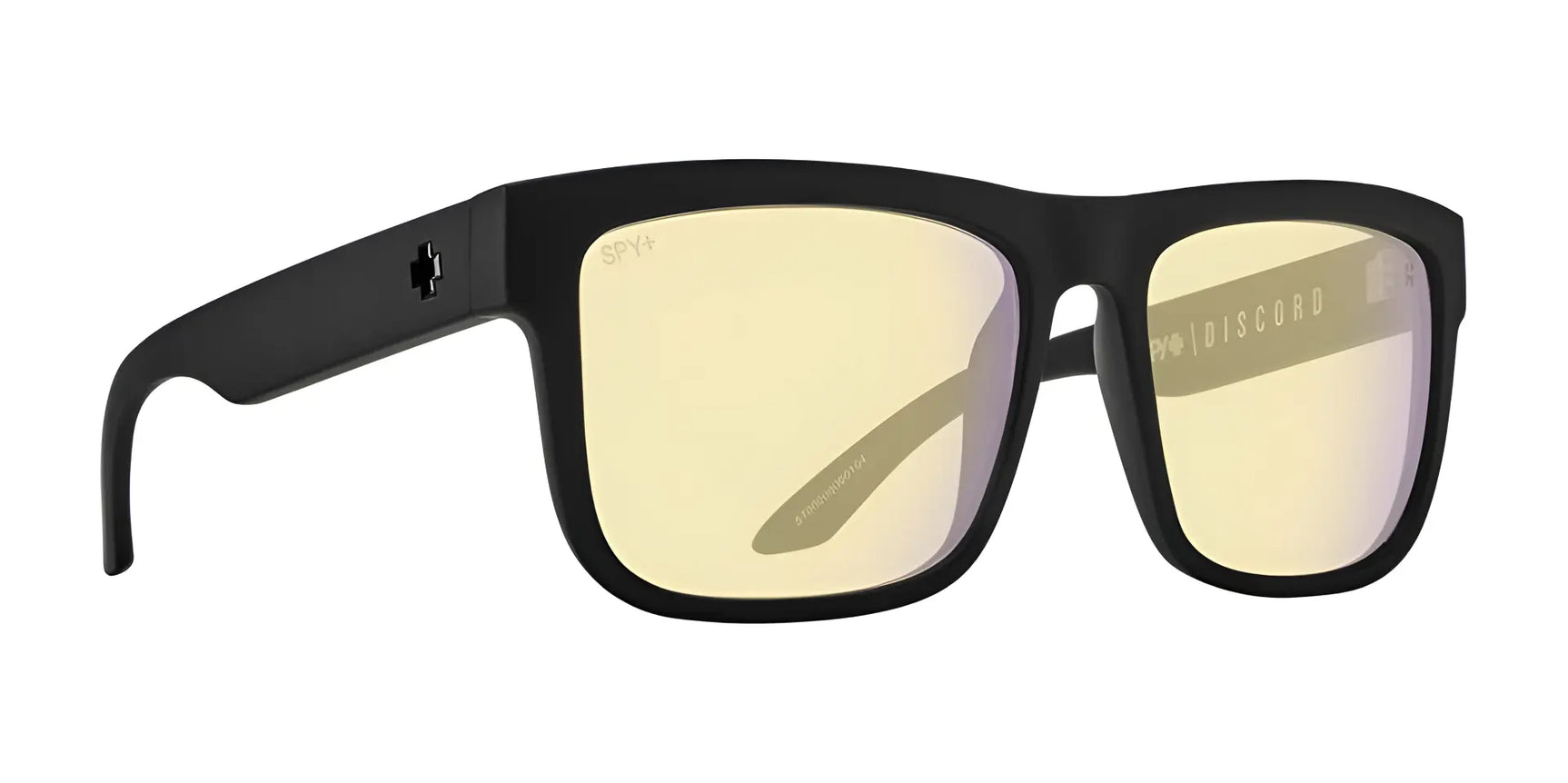 SPY DISCORD Computer Glasses Matte Black / Happy Gaming