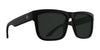 SPY DISCORD Sunglasses | Size 57 / Matte Black / Happy Gray Green