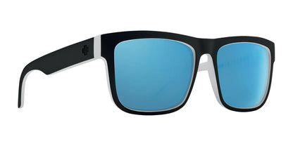 SPY DISCORD Sunglasses Whitewall / Happy Polar & Light Blue Spectra Mirror