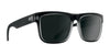 SPY DISCORD Sunglasses | Size 57 / Matte Black Ice / Happy Gray Green Polar with Black Spectra Mirror