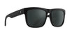 SPY DISCORD Sunglasses | Size 57 / Soft Matte Black / Happy Boost Polar Black Mirror