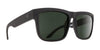 SPY DISCORD Sunglasses | Size 57 / Soft Matte Black / Happy Gray Green Polar