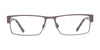 SPY ELIJAH Eyeglasses / Gunmetal / Size 55