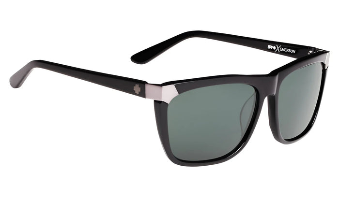 SPY EMERSON Sunglasses / Black / Happy Gray Green