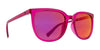 SPY FIZZ Sunglasses | Size 54 / Ruby / Grey with Ruby Red Mirror