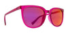 SPY FIZZ Sunglasses | Size 54 / Clear / Green Sunset Fade