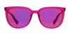 SPY FIZZ Sunglasses | Size 54 / Clear / Green Sunset Fade