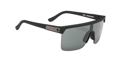 SPY FLYNN 50/50 Sunglasses Black Soft Matte / HD Plus Grey Green