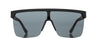 SPY FLYNN 50/50 Sunglasses | Size 134 / 25th Anniv Black Gold Matte / Happy Bronze with Gold Spectra Mirror