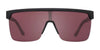 SPY FLYNN 50/50 Sunglasses | Size 134 / 25th Anniv Black Gold Matte / Happy Bronze with Gold Spectra Mirror