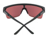 SPY FLYNN 50/50 Sunglasses | Size 134 / 25th Anniv Black Gold Matte / Happy Bronze with Gold Spectra Mirror
