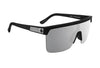 SPY FLYNN 50/50 Sunglasses | Size 134 / 25th Anniv Black Gold Matte / Happy Bronze with Gold Spectra Mirror